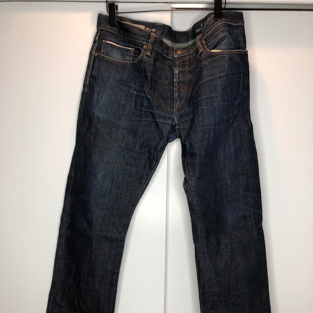 Gap 1969 "Skinny". Mens Jeans ,Ring Spun , W 36 L32 , 100% Cotton